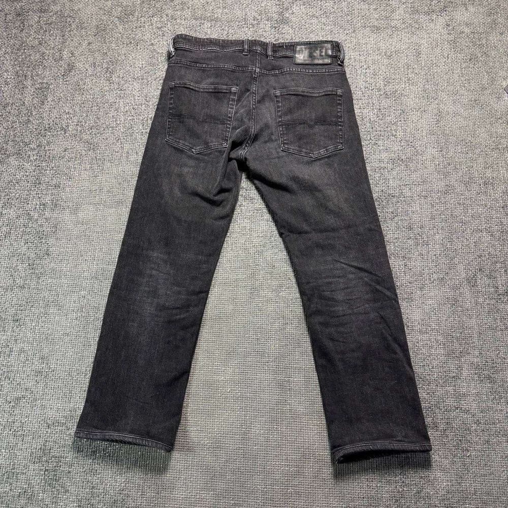Diesel Safado Jeans Mens 33x27 Faded Black straight fit Regular denim